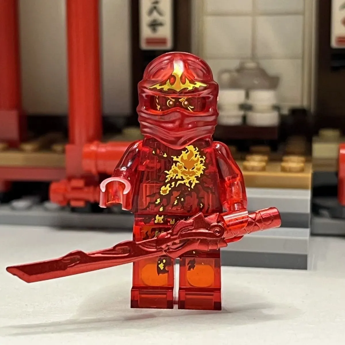 5cm Neue Filmfigur NINJA Peripheres PVC-Modell Statue Zusammenbaubare Bausteine Desktop-Dekoration Ornamente Geschenke Spielzeug