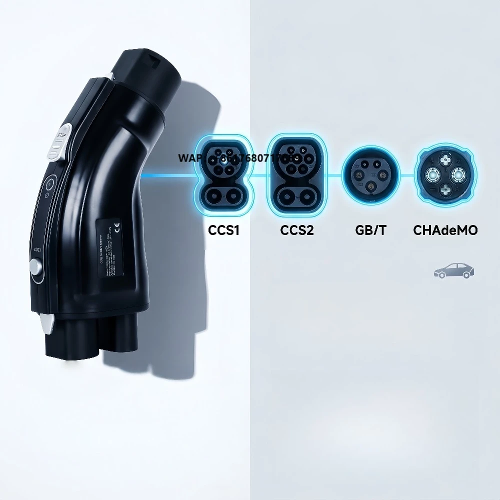 

New Electric Vehicle Charging Station CCS2 to GB/T EV Converter 250A 1000V 250KW DC Car Supercharger 3-Year Warranty
