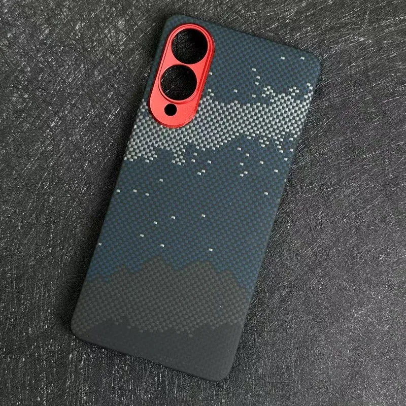 

Магнитный чехол для Samsung Galaxy S25 Edge, чехол из арамидного волокна из углеродного волокна для S25 Edge, ультратонкий легкий тонкий чехол