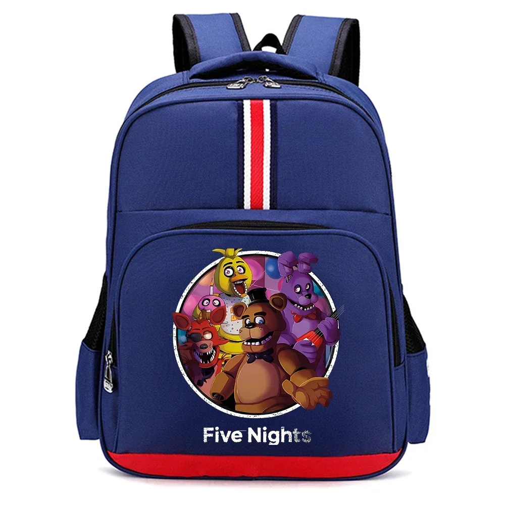 New Fnafs Kindergarten School Backpack for Kids Cute Mochila Schoolbag Primary School Student School Bag Trendy Anime Bags Gift