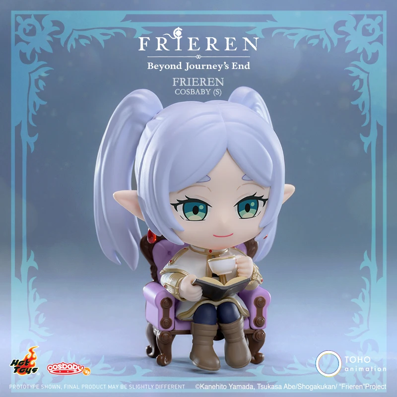 

OFFICIAL Hot Toys Frieren Beyond Journey's End Frieren Cosbaby Collectible Figure Anime Birthday Christmas Gifts