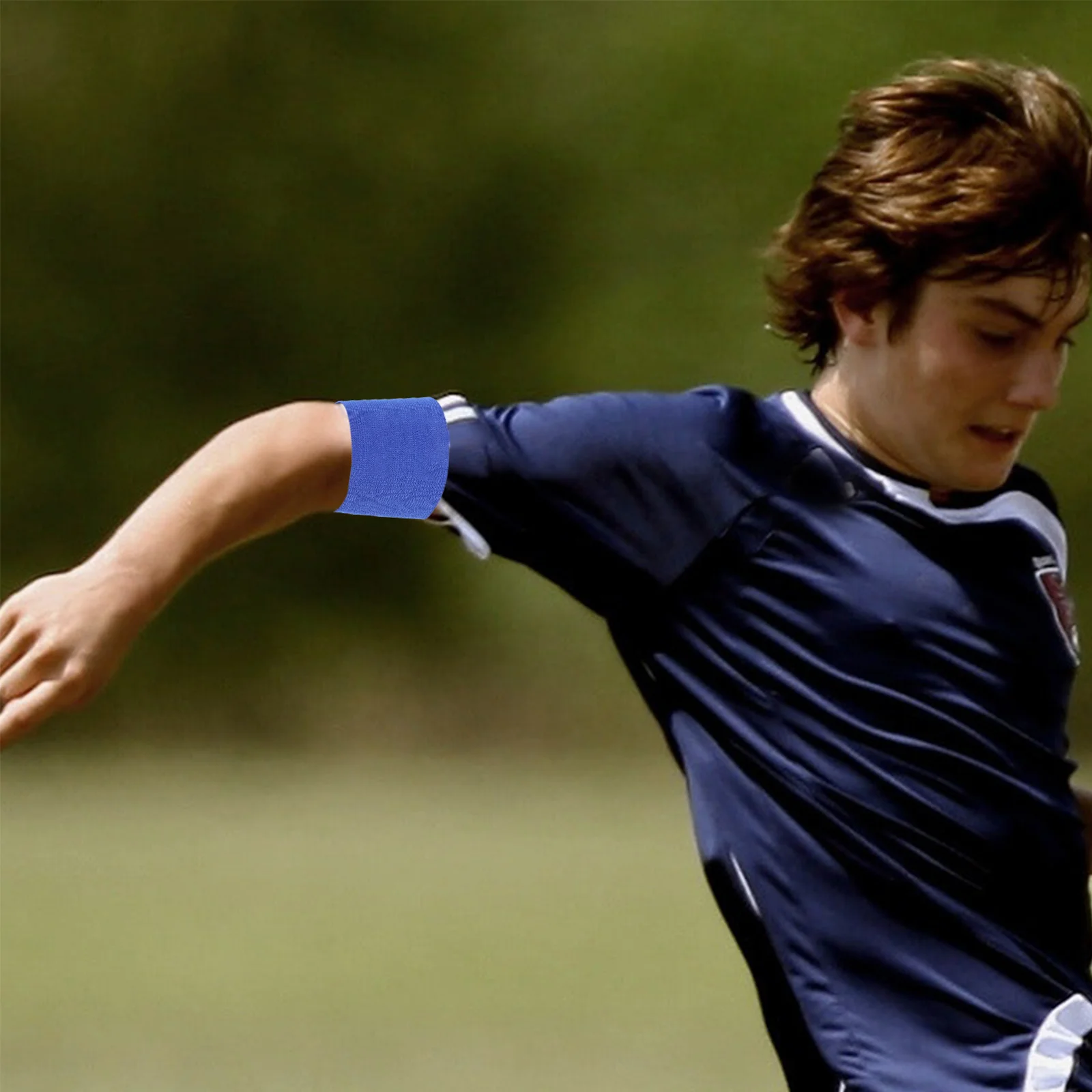 Fußball-Kapitänsarmband, helle Farbe, rutschfestes Design, Sportmannschaftsführer-Band für Fußball, Basketball, Fußball, Fußball-Armschild