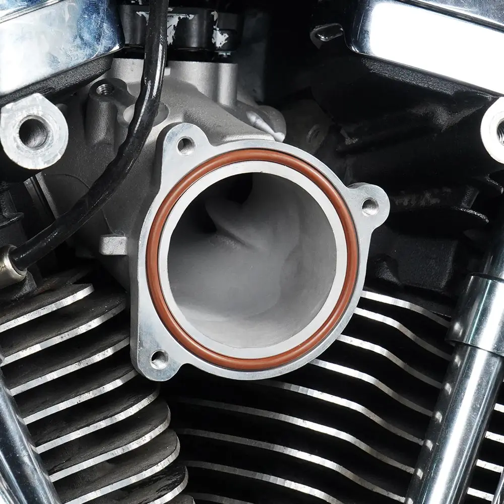 (EU-Lager) Für Harley M8 Motor Street Glide Road Glide Road King 57mm Ansaugkrümmer Fat Bob Fat Boy 114 Breakout Softail CVO – Detail 8
