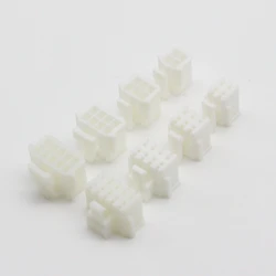 20Pcs Micro Mini PHB 2.0mm Female Housing Connector Double Row Buckle Plastic Shell 2x2P 2x3P 2x4P 2x5P 2x6P 2x7P 2x8P 2x9 2x10P