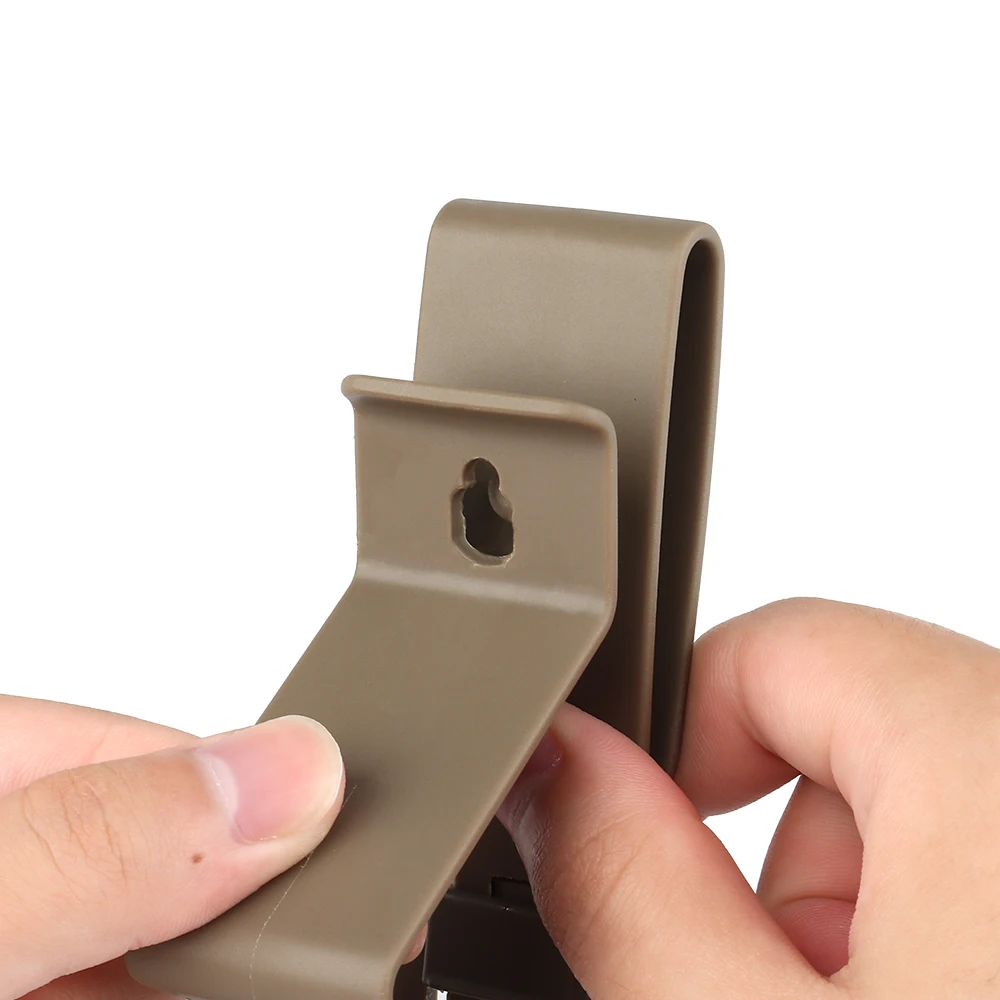 التكتيكية الخصر معلقة مشبك متعدد الوظائف ارتداء حزام CS التكتيكية سماعة حامل الخصر مفتاح تخزين أداة معلقة مشبك