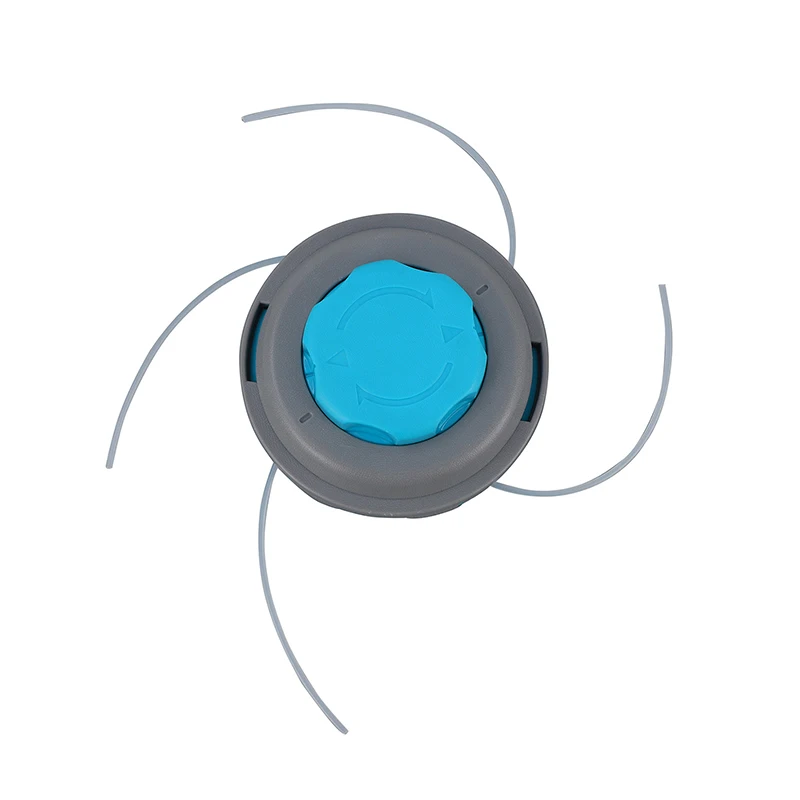 Piezas de desbrozadora de contorno, accesorios de jardín, cabezal de corte de césped de 4 líneas, rosca automática M10 * 1,25