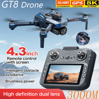 2025 New GT8 Drone GPS 8K Professional HD 360° Dual Cameras 5G WIFI Brushless Motors Obstacle Avoidance Foldable Quadcopter Toys