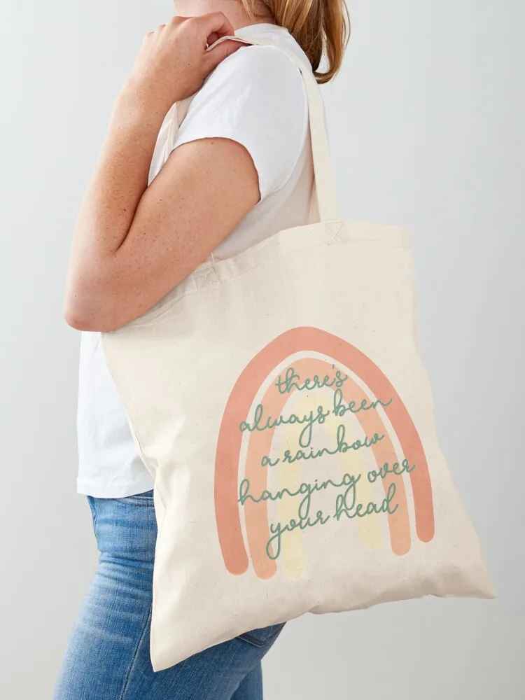 

there’s always been a rainbow kacey musgraves Tote Bag custom bags tote bag woman tote bag women Women's shopper