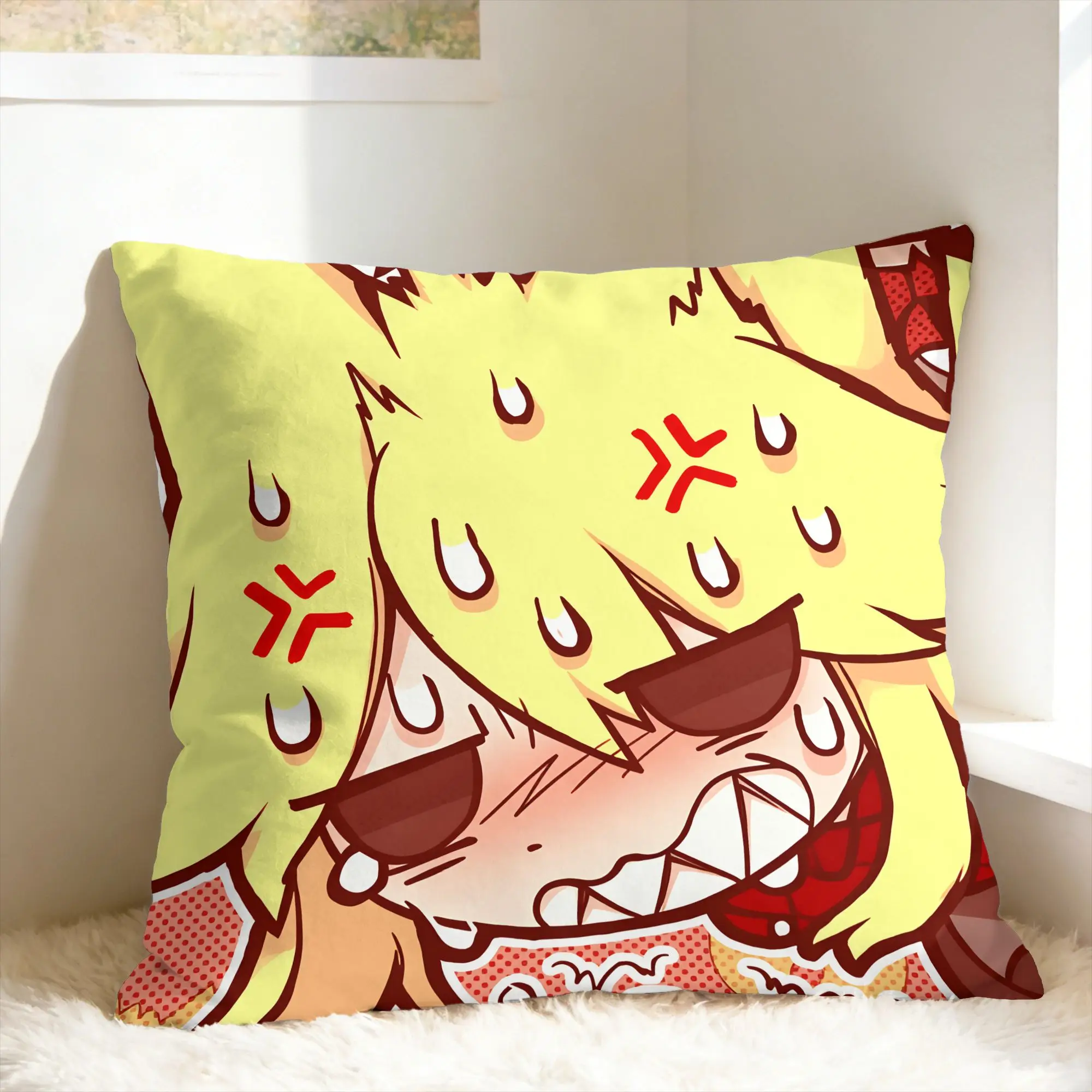 M-mogeko castle Pillow Cover  Vintage Pillow Case For Living Room Bed Chair Comfy Pillowcases Gift Idea