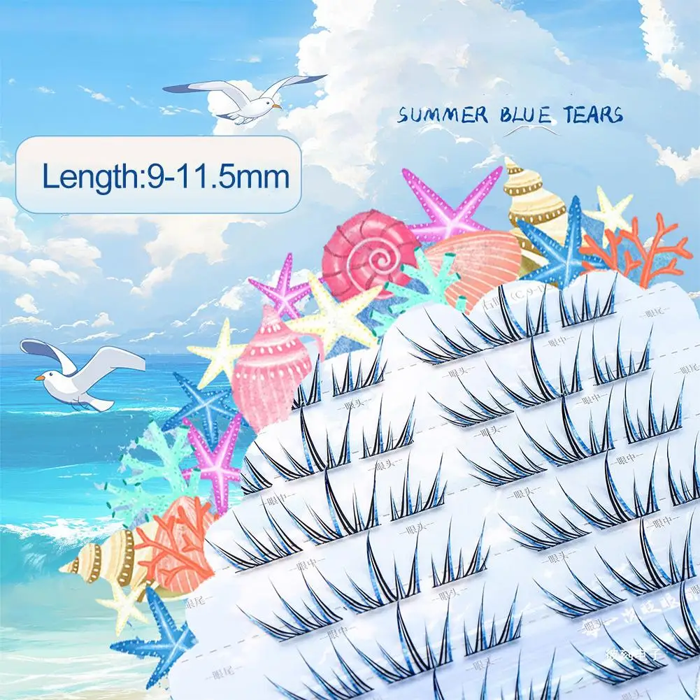 

Segmented False Eyelashes No Need Glue Self-adhesive Natural Fluffy False Eyelashes Personal DIY Eyelash Grafting Tool Makeup