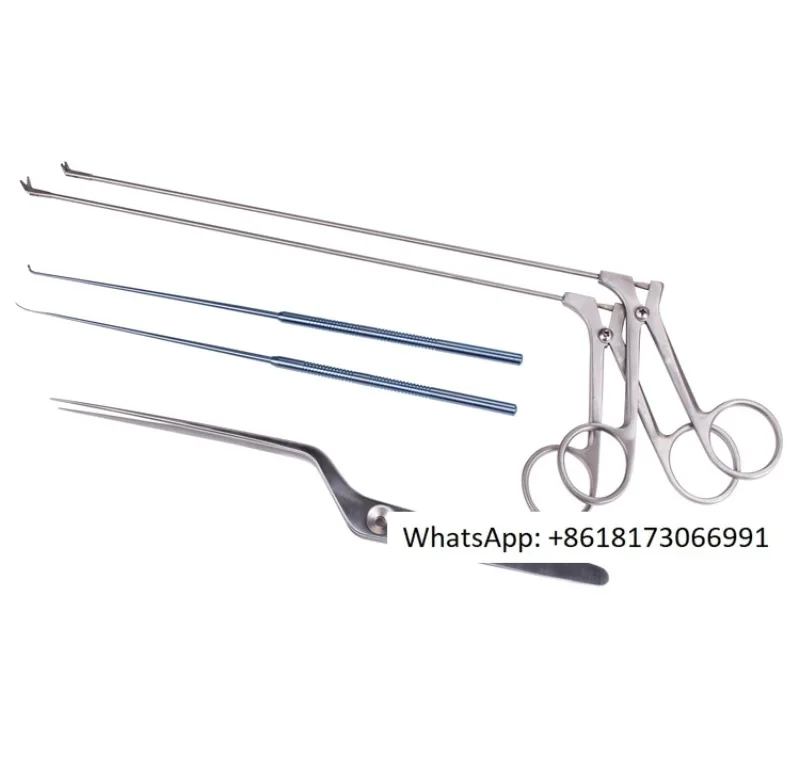 Neuroendoscopic Surgery Training Teaching Equipment, High Simulation, Scissors, Peels, Scrapers and Spoons