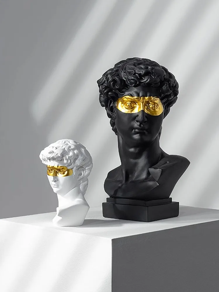 العين الذهبية إله الشمس أبولو آلهة أثينا النحت القرص قاذف ديفيد تمثال راتنج ديكور المنزل تمثال ميديسي الحرف الهدايا