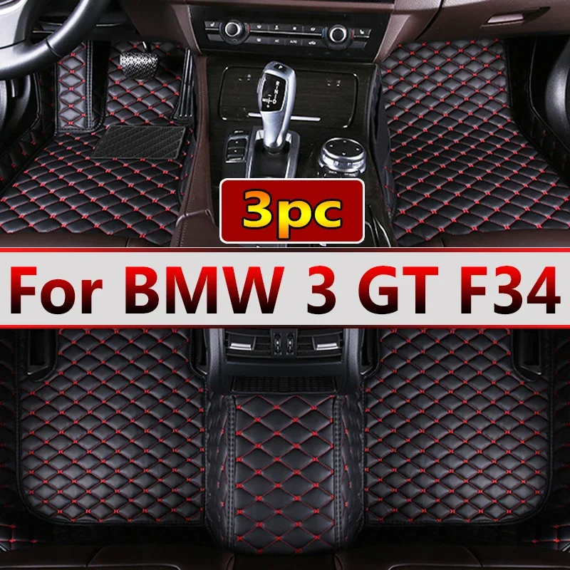 Car floor mats for BMW 3 series GT F34 320i 328i 335i 2013 2014 2015 2016 2017 2018 2019 Custom auto foot Pads automobile