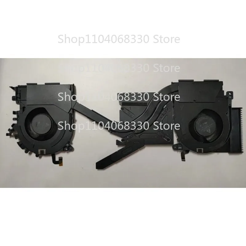N For HP ZBOOK 15 studio G8 Laptop CPU GPU Fan with Radiator Heatsink AT2YM007DA0