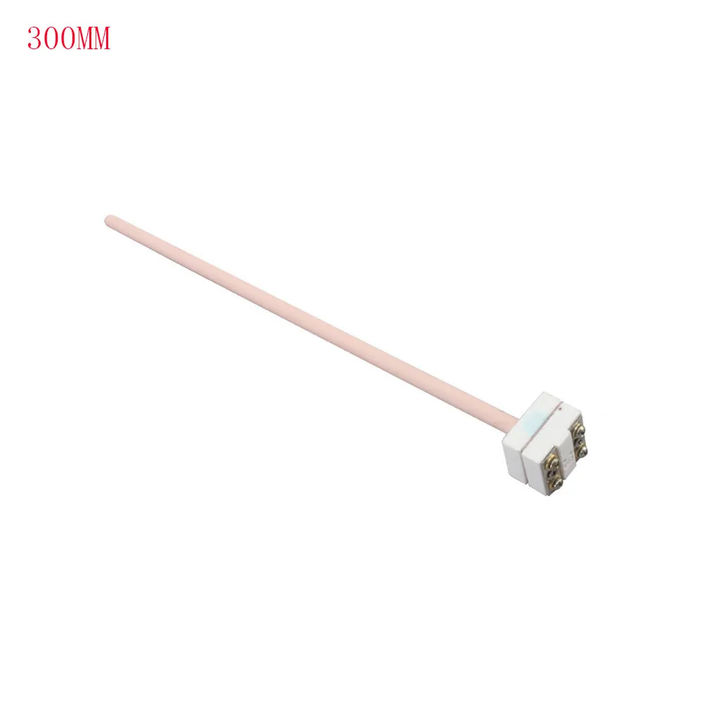 WRP-100 8mm Thermocouple Rhodium Thermocouple Heat Resistant Temperature Sensor 0-1300 ℃ S-type Thermocouple Temperature Probe