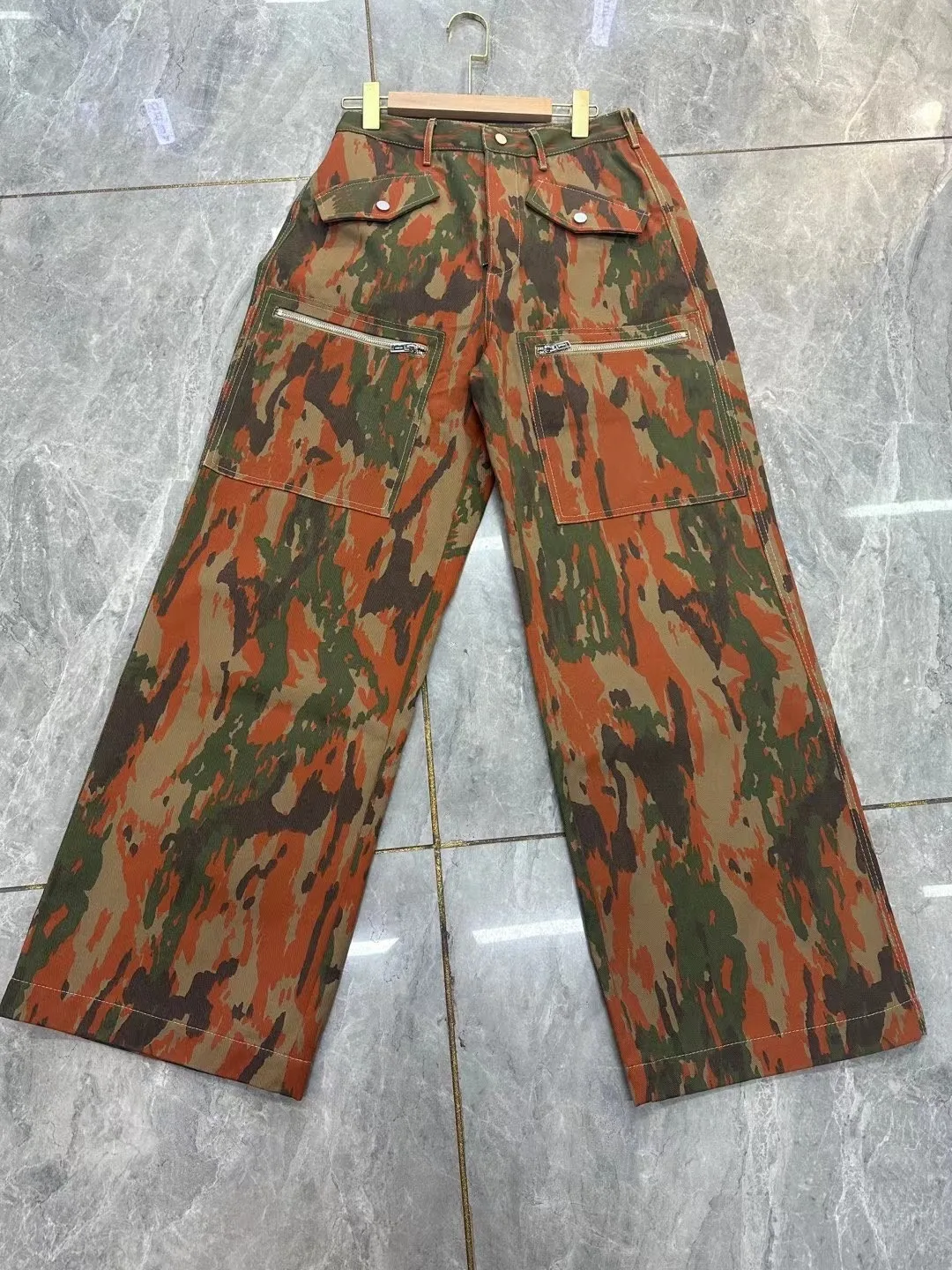 High Quality Spring Camouflage Long Pants