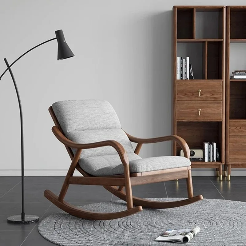 

Luxury Lounge Living Room Chairs Designer Modern Lazy Rocking Hotel Recliner Chair Nordic Bauhaus Sedie Sala Da Pranzo Furniture