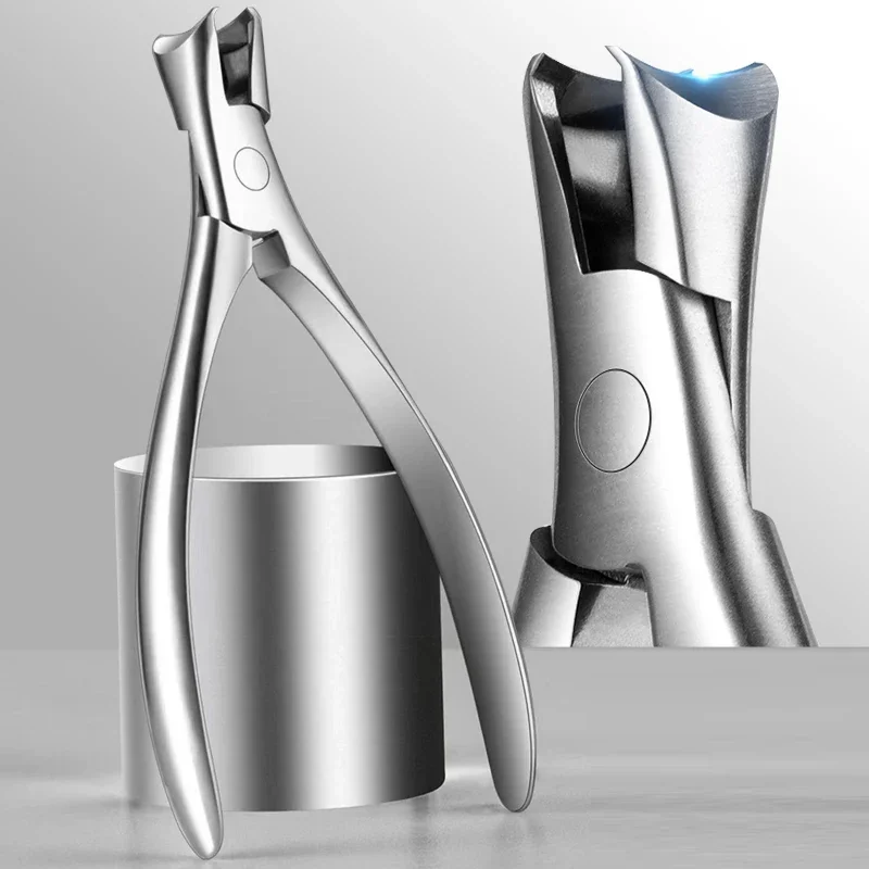 

1 шт., кусачки для ногтей на ногах, профессиональные толстые кусачки для вросших ногтей, кусачки для педикюра для пожилых людей, кусачки для ногтей на ногах