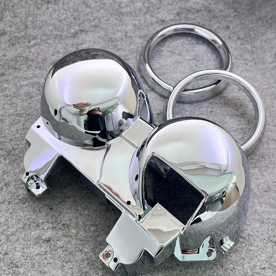 For Honda CB400/CB750 1992 1993 1994 Years 1 Set Motorcycle Speedometer Gauge Cover Ring ABS Chrome Motorbike Instrument Shell