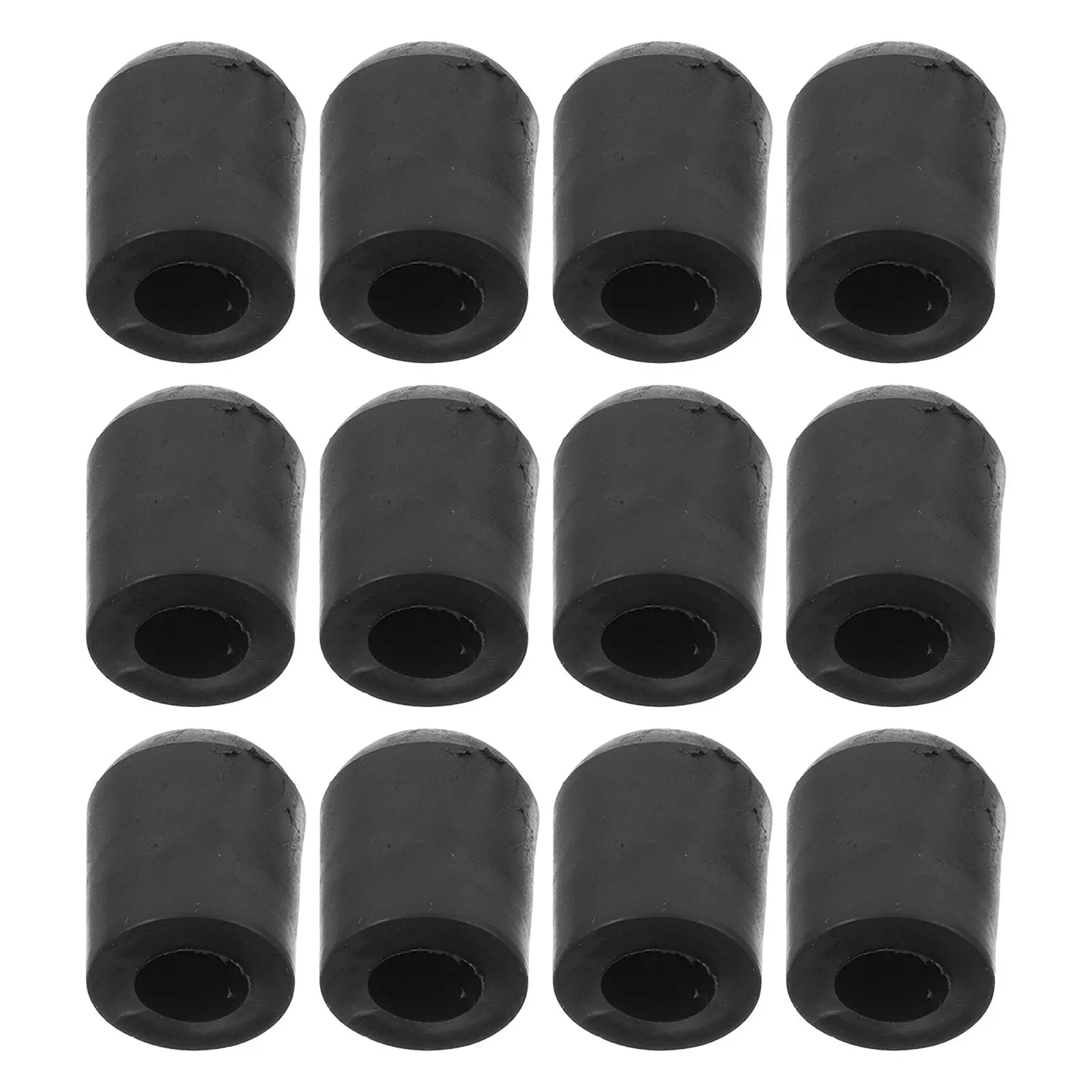 

12Pcs Tailpin Stopper Anti-Slip Rubber Tips for Cello Endpin Protection High Elasticity Floor Pad Wear Resistant Performance