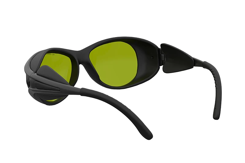 Nd: YAG 1064nm OD5 infrared laser protective glasses green lens 808nm freezing point hair removal work safety goggles