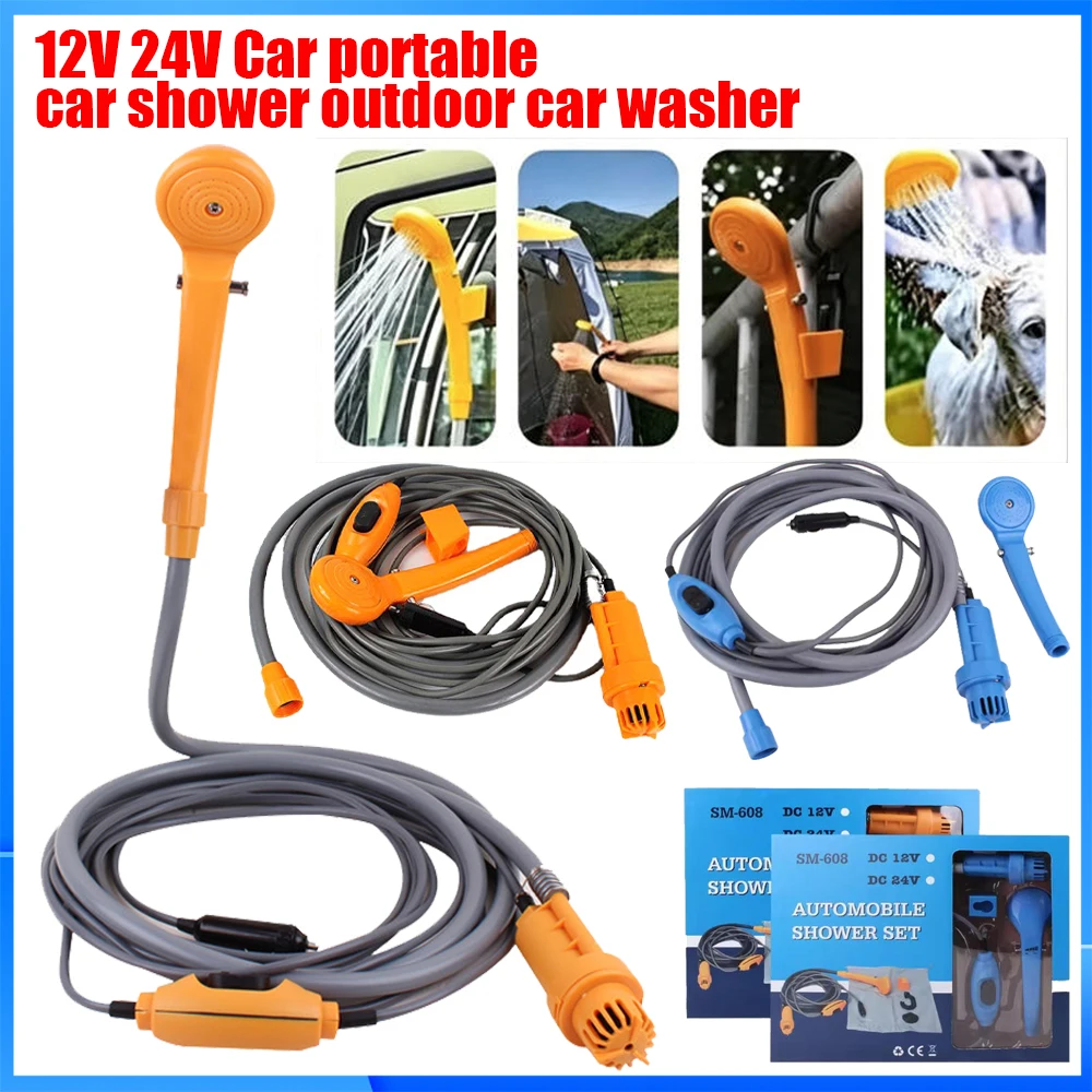 Outdoor Power Washer - Doccia Portatile 12V 24V per Auto,
