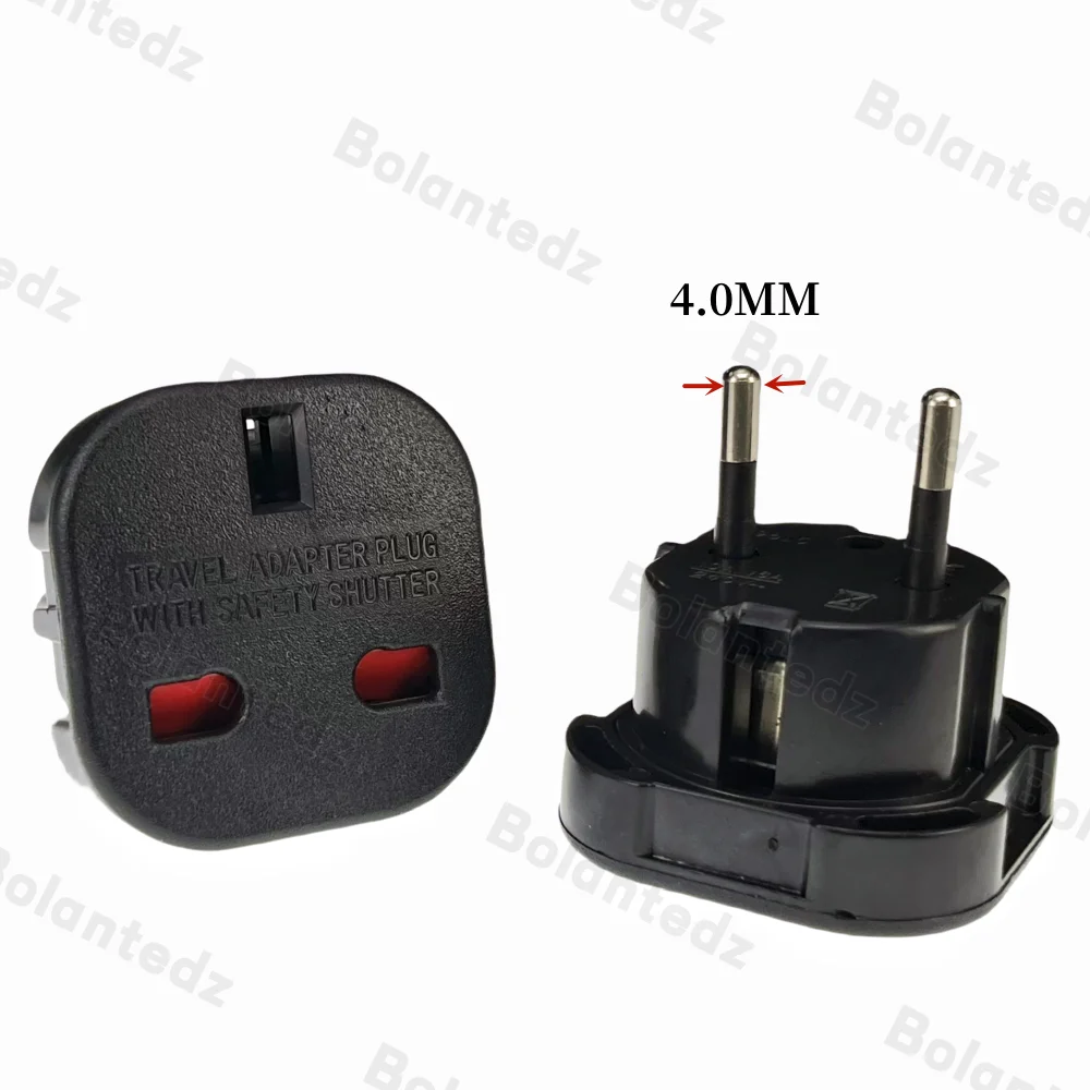 1 Stück UK auf EU Steckdosenadapter 220V Euro Reisestecker Konverter AC Wandladegerät Netzteil UK British Adapter Steckdosen – Detail 5