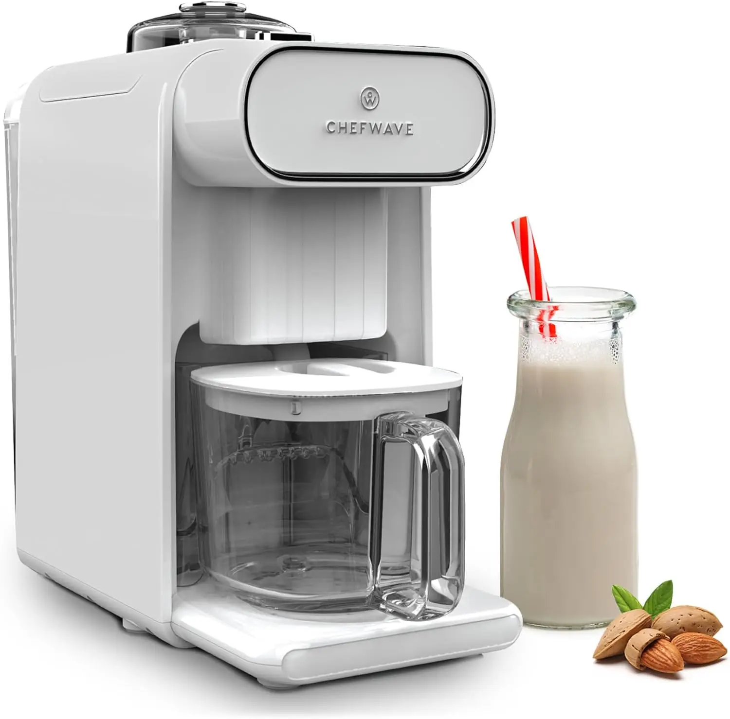 Non-Dairy Milk Maker with Intermix Hand Blender & Milk Frother (3 Items)