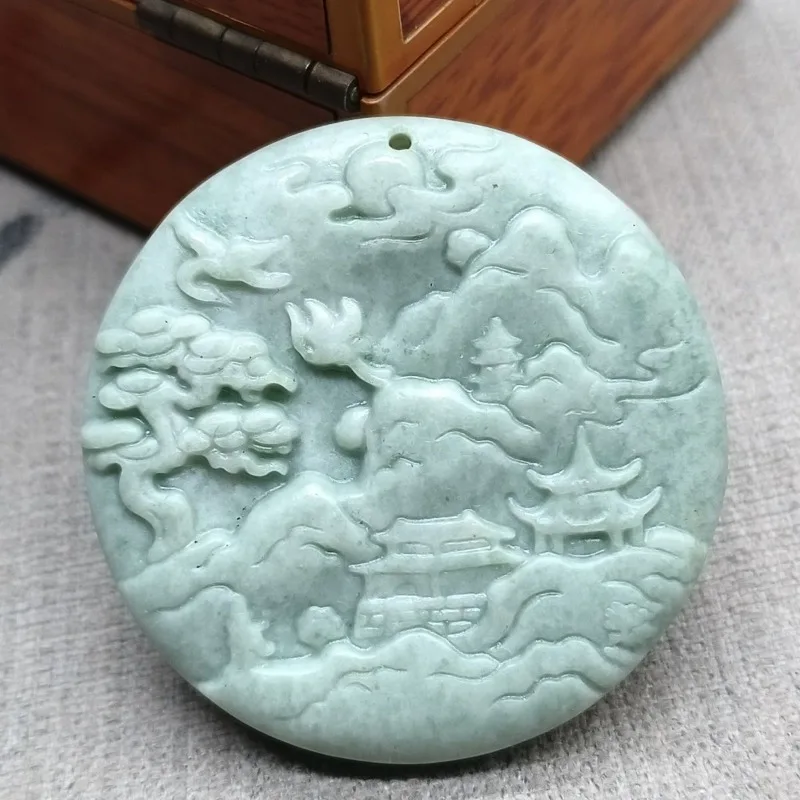 

Landscape Pendant Pendant, Exquisite and Elegant Temperament Pendant.