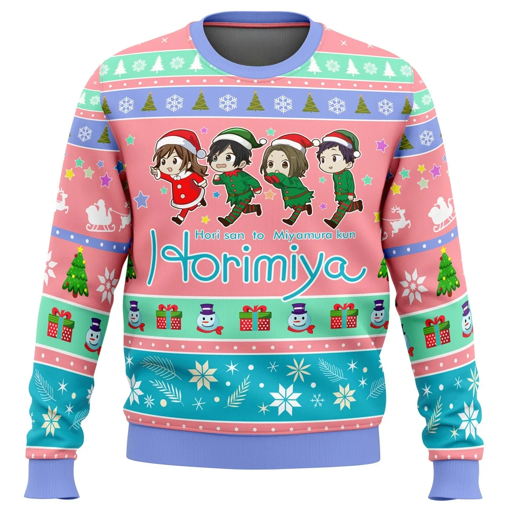 

Versatile cartoon foreign style children's Christmas parent-child clothing boys sweater children