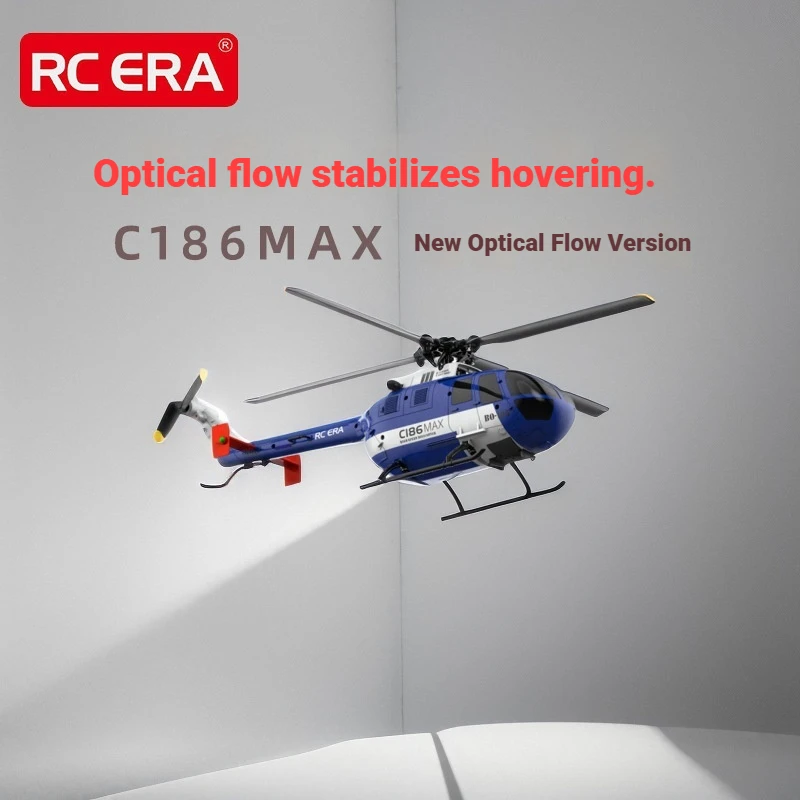 

Радиоуправляемый вертолет RC ERA C186MAX с оптическим позиционированием, однороторный, с имитацией элеронов, игрушечный самолет для любителей и детей, для использования в помещении и на улице.