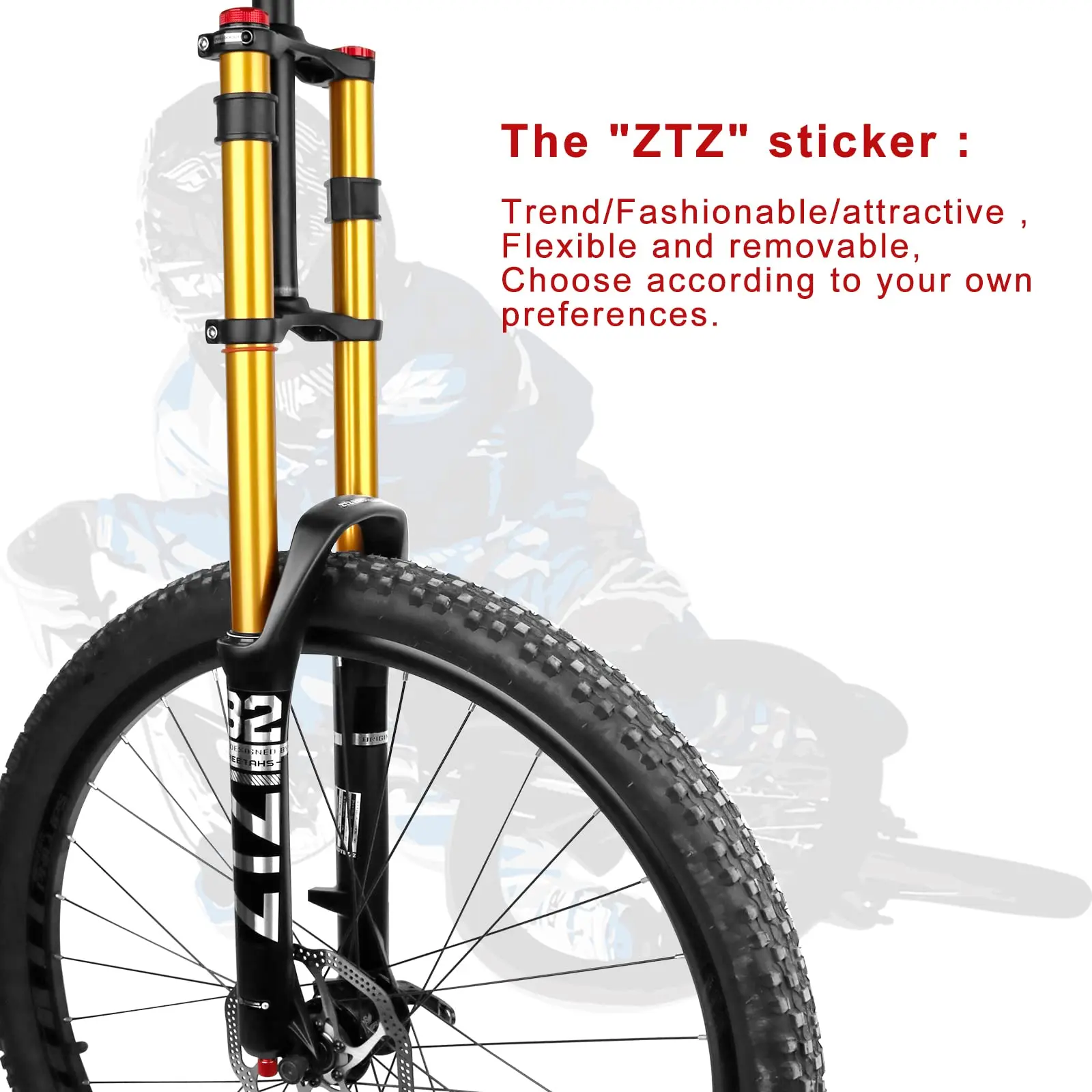 ZTZ Bike Suspension Fork 26/27.5/29\