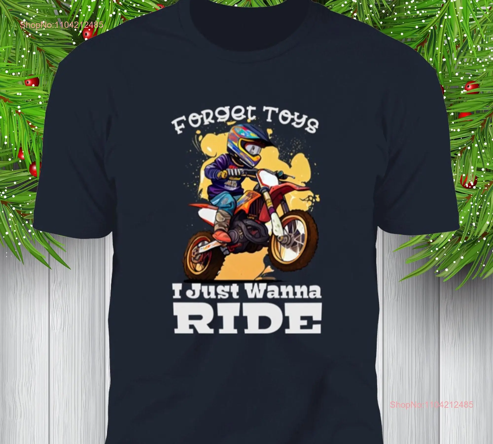 Forget Toys Motocross T Shirt Closeout long or short sleeves