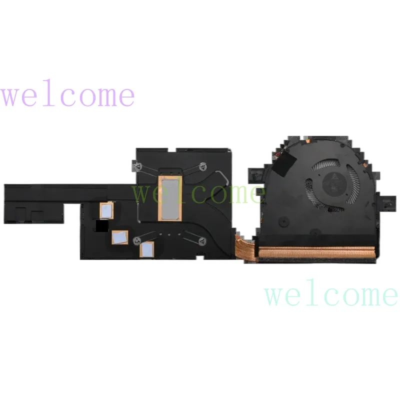 

For Lenovo Ideapad Yoga S730 13IWL 13IML 730S-13IWL Laptop CPU Graphics Card Cooling Fan Heatsink 5H40S72903 *