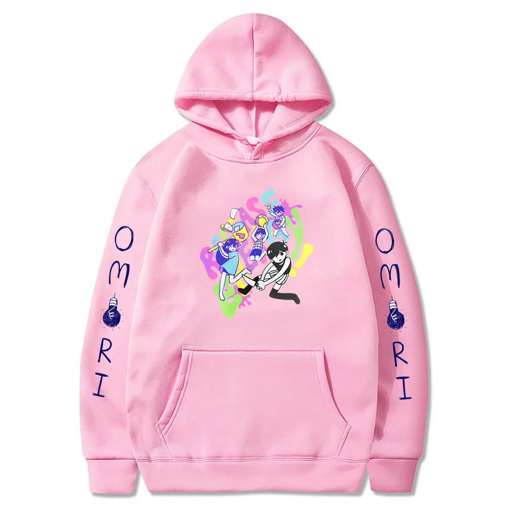 Omori Sunny Basil Hero Mari Kel Manga/Comic Hoodies Men/women Clothing Funko Pop Sweatshirt Soft Hoodie Harajuku Casual Sudadera