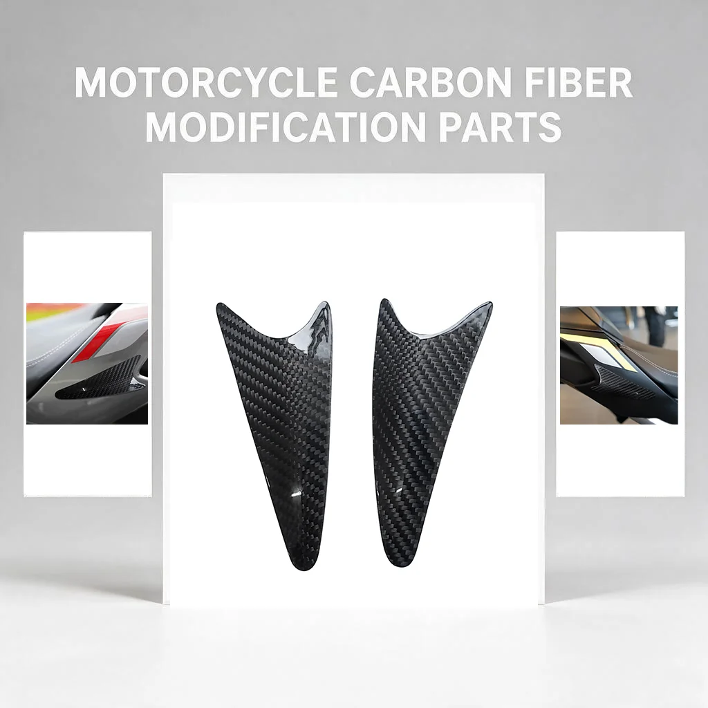for Triumph Daytona 675R (2013–2016) / Street Triple 765 (2017–2022) Real Carbon Fiber Tail Protection Trim