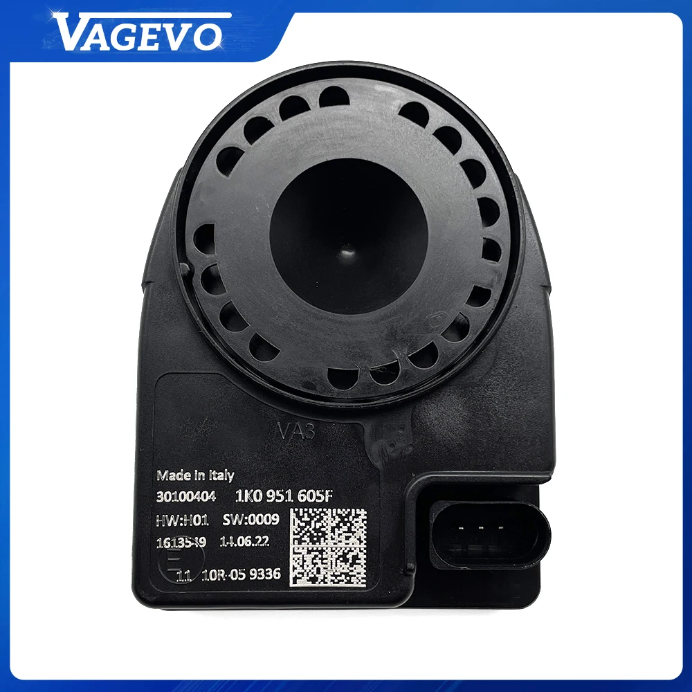 

1K0951605F For VW Golf GTI Jetta For Audi A3 A4 A5 A6 Q5 Q7 Electronic Alarm Anti-Theft Alarm Horn Assembly 1K0951605C