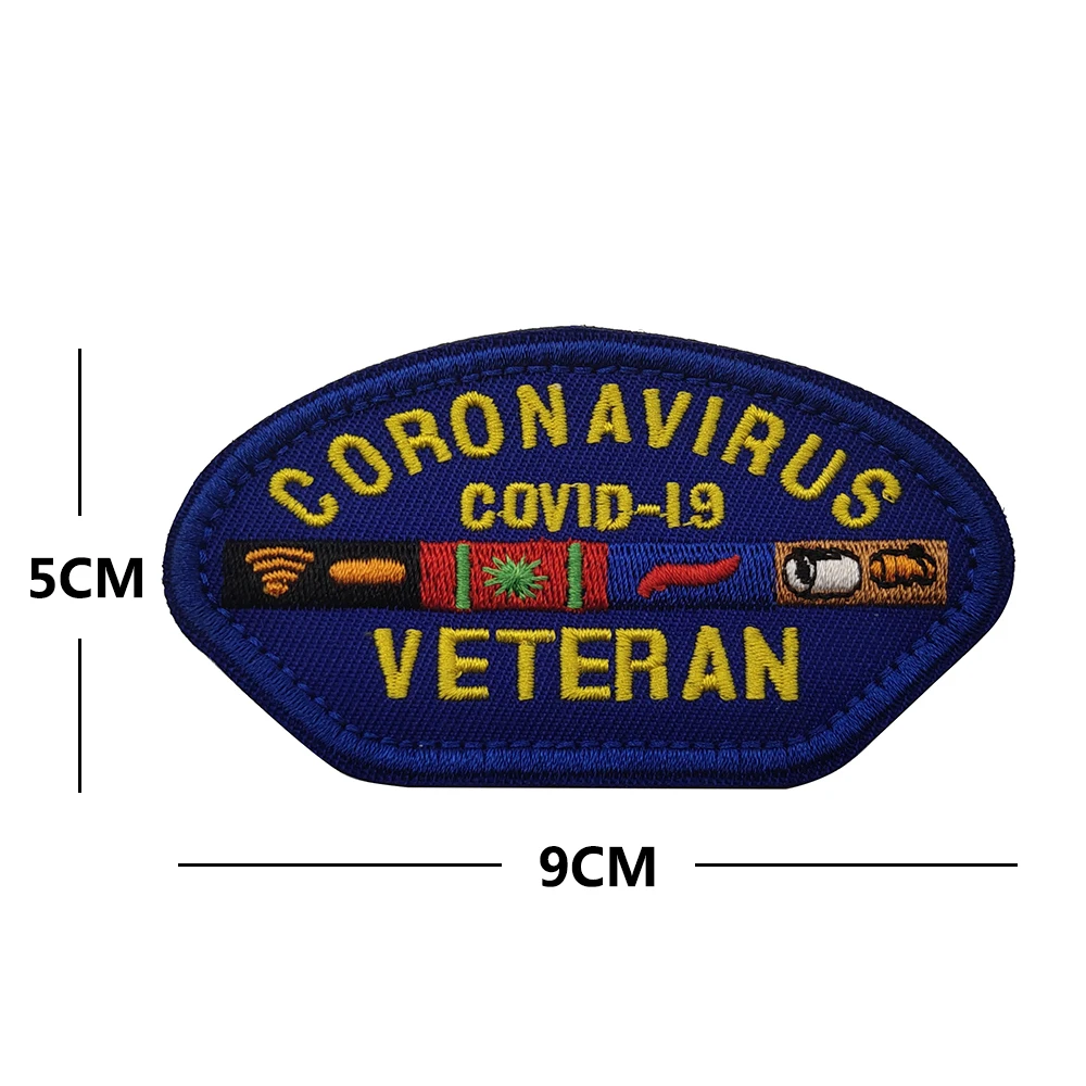 Рисунок 3 - Вышитая повязка на руку Coronavurus