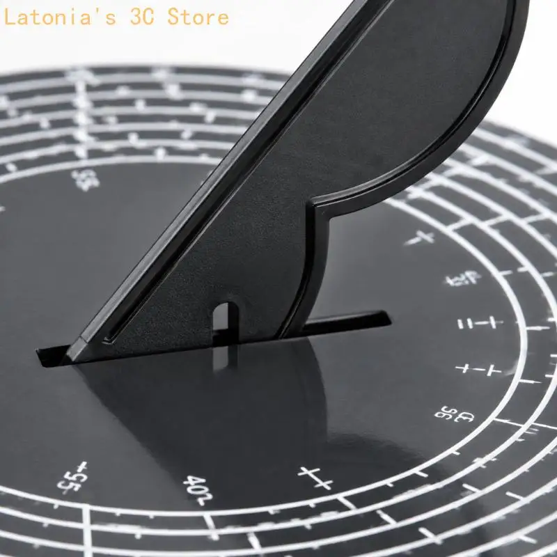 Lightweight Plastic Solar Time Teaching Model for Classroom Lessons, Sunlight and Gnomon Observation, and Traditional X3UB