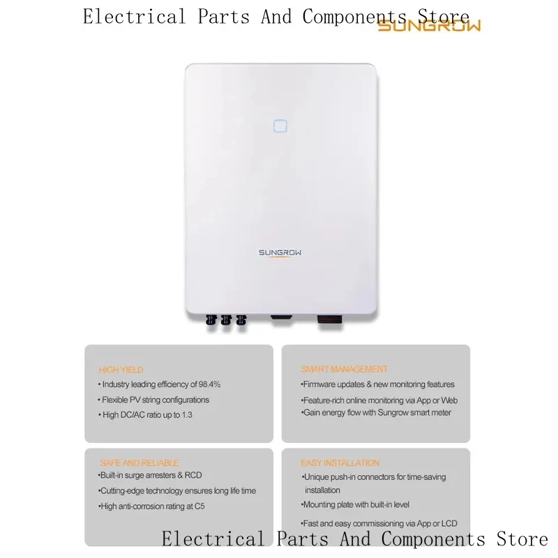 SUNGROW SG10RT-20 SG12RT-20 SG15RT-20 SG17RT-20 ON GRID THREE PHASE INVERTER 10KW 12KW 15KW 17KW