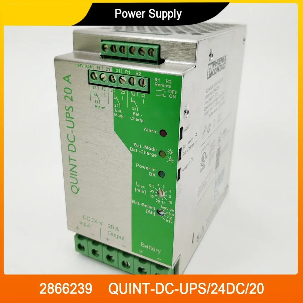 QUINT-DC-UPS/24DC/20 24V/20A 2866239 For Phoenix Uninterruptible Power Supply