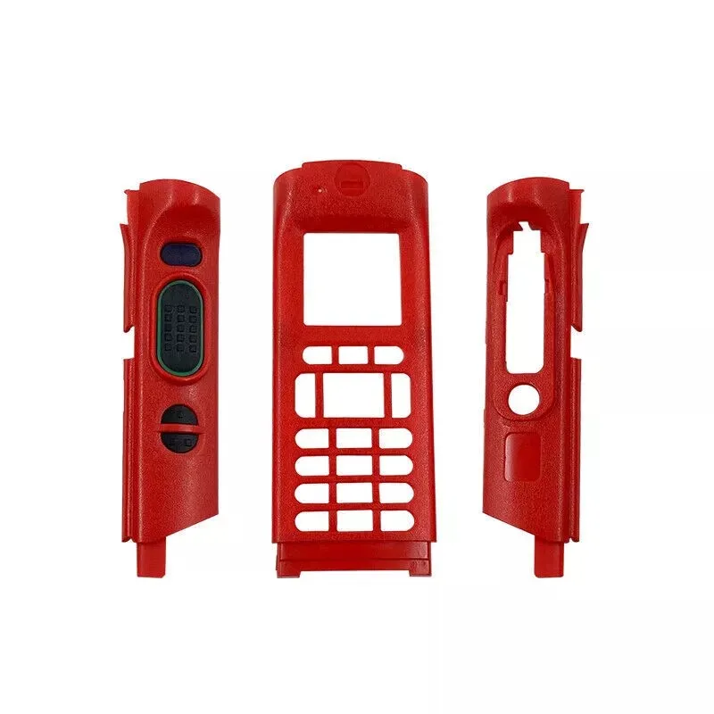 Red Walkie Talkie Replacement Front Housing Cover Case Kit For APX8000 APX6000 Model 3 M3 Full-keypad Portable Radios