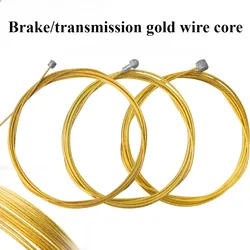 Gold Diamond Nano Grinding Wire Bicycle Braked Wires Stainless Steel Brakes Wired Core Inner Lined V Brake Cable Pull String