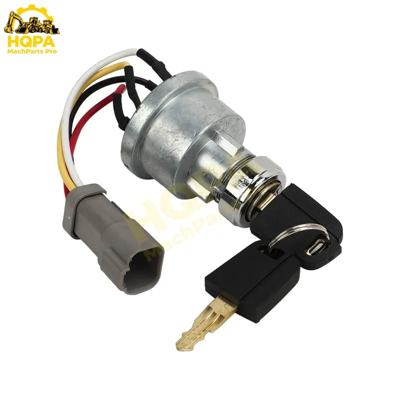 110-7887 1107887 467-8535 4678535 Start Switch Assembly With 2 Keys for Caterpillar CAT 725 730 735 740 414E 416E 420D 422E