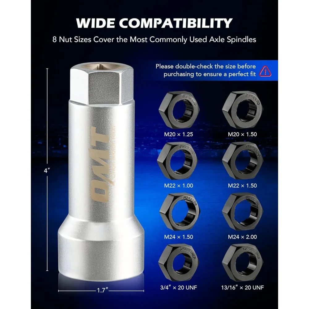 أوريون موتور تك 10 قطعة مجموعة خيوط المغزل المحور ، طقم تصليح خيط المحور مع 8 قوالب 1-1/16 شريط تمديد ، إعادة قارئ صامولة المحور ث