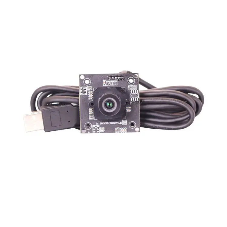 2MP IMX385_38mm 8mm 45degree distortionless Face recognition PCBA  usb Industrial machine vision camera module