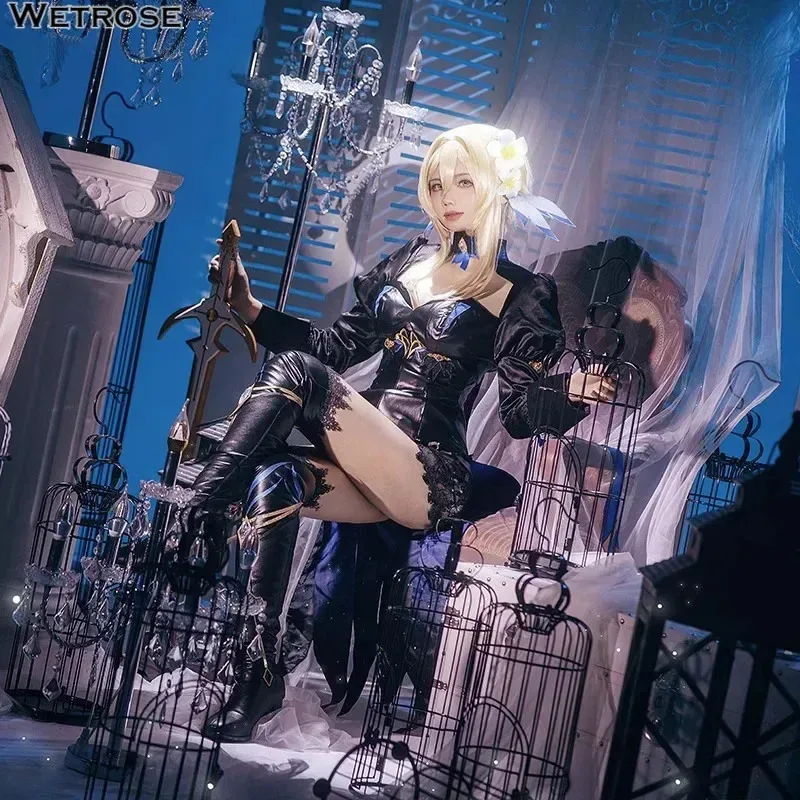 zz04zz12 Lumine Abyss Косплей Костюм Принцессы Genshin Impact Hotaru Taveler Женщина Девушка Fanart Doujin