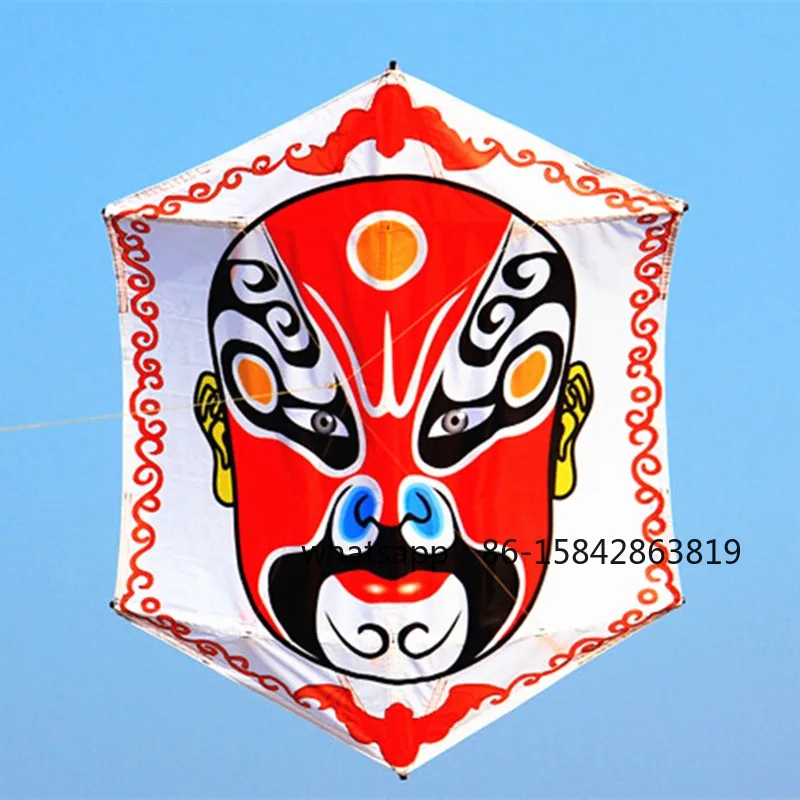 

Peking Opera Kite Traditioal Kites Flying for Adults Kites Parachute Kites Hexagonal Kite Sports Kite Dragon Fly Drachen Cometas