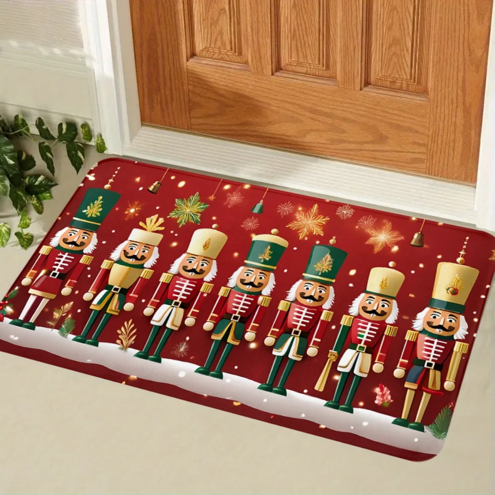 Nutcracker Figurine - Tappetino da porta con stampa Soldato