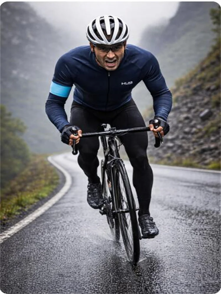 

Новая одежда для велоспорта HUUB Team Велосипедный трикотаж с длинными рукавами Летняя дорожная велосипедная майка Ropa Ciclismo Дышащая велосипедная футболка